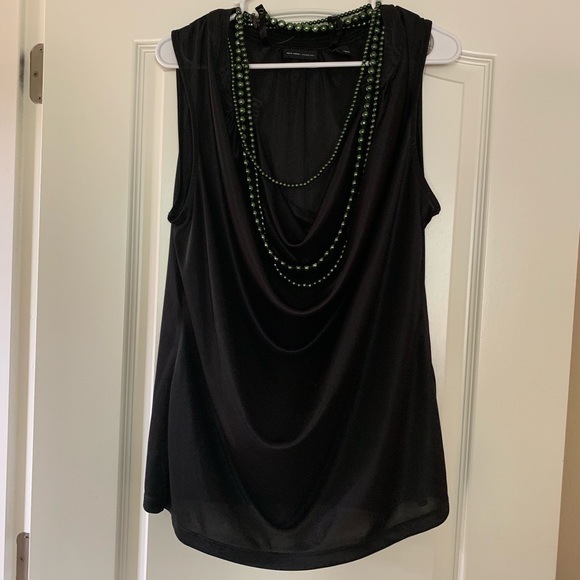 Tops - Black dressy tank top